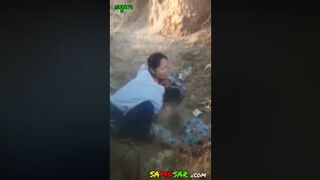 အန်တီကြီးကိုစားချောင်းရိုက်လေး