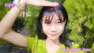မြန်မာစောက်မွှေးပေါက်ခါစ အပျိုပေါက်လေးဟ စွန်းလန်း