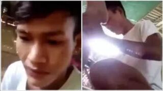 ခြေနှစ်ချောင်းစုံကိုင်ပြီး အမုန်းလိုးတဲ့ယောကျ်ား