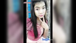 ပိပိလေးကိုသွားတိုက်ပေးနေတဲ့မြန်မာမလေး
