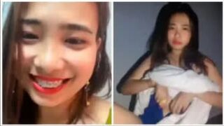Live လွှင့်ရင်းမီးပျက်သွားလို့ ဖုန်းမီးနဲ့ဆက်ပြတဲ့ ဖြိုးအိအိဇော်
