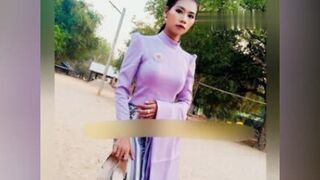 မျက်နှာပေါ်အပန်းခံရတဲ့ရခိုင်သူ