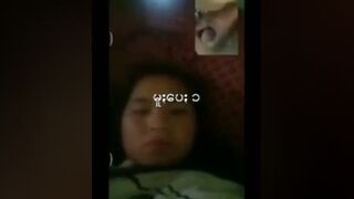ဘဲကို video call နဲ့ပြ # 4