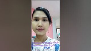 မြန်မာမလေး ရေချိုး solo