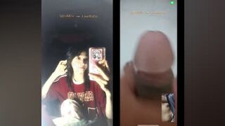 ဘဲဂွင်းထုပြတာကိုကြည့်ပြီး ဖီးတက်နေတဲ့မြန်မာမလေး