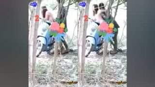 ဆိုင်ကယ်လေး လာပြီးလိုးနေကြအတွဲ