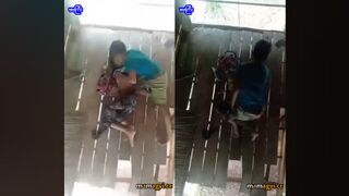 ‌စော်အလန်းလေးကိုဇရပ်ပေါ်မှာလိုး