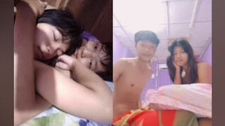 တည်းခိုခန်းမှာချိန်းလိုးတဲ့ မြန်မာလူငယ်စုံတွဲ