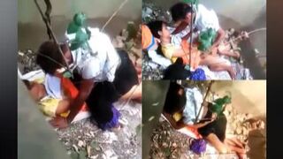 အုတ်ရေကန်အဟောင်းထဲမှာ ဝင်ဘုတဲ့ မြန်မာ